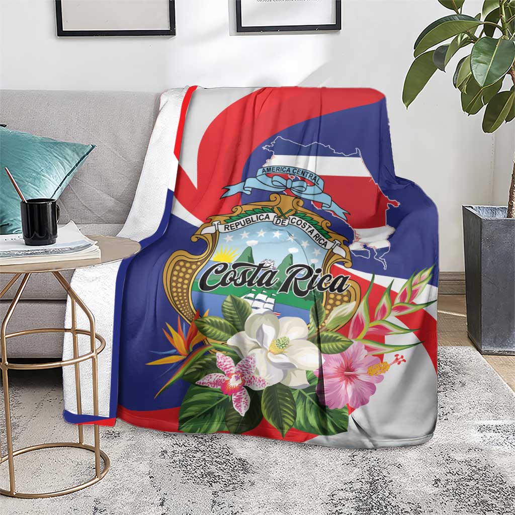 Costa Rica Pura Vida Tropical Blanket - Wonder Print Shop
