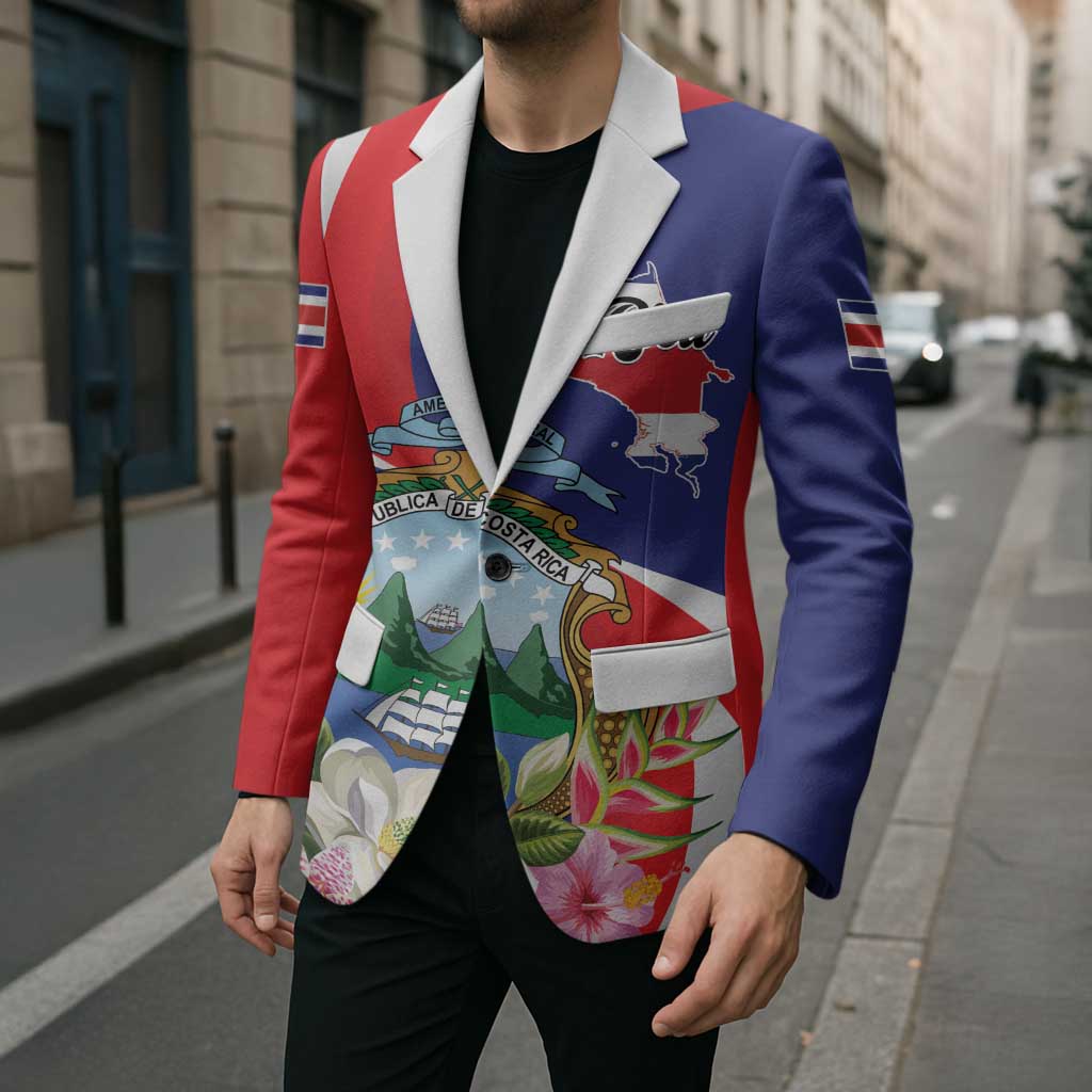 Personalized Costa Rica Pura Vida Tropical Blazer - Wonder Print Shop
