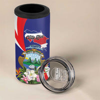 Personalized Costa Rica Pura Vida Tropical 4 in 1 Can Cooler Tumbler - Wonder Print Shop