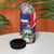 Personalized Costa Rica Pura Vida Tropical 4 in 1 Can Cooler Tumbler - Wonder Print Shop