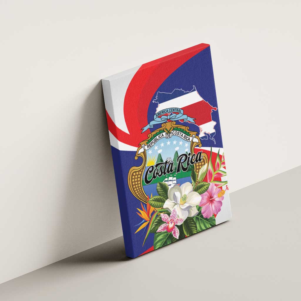 Costa Rica Pura Vida Tropical Canvas Wall Art - Wonder Print Shop