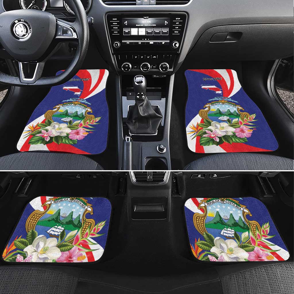 Costa Rica Pura Vida Tropical Car Mats - Wonder Print Shop