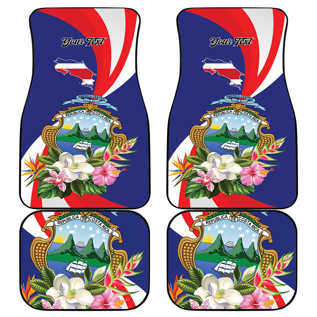 Costa Rica Pura Vida Tropical Car Mats - Wonder Print Shop