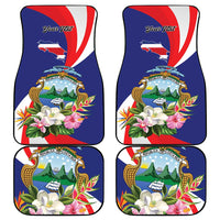 Costa Rica Pura Vida Tropical Car Mats - Wonder Print Shop