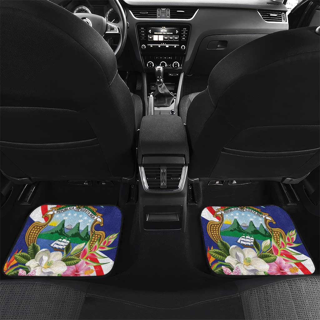 Costa Rica Pura Vida Tropical Car Mats - Wonder Print Shop