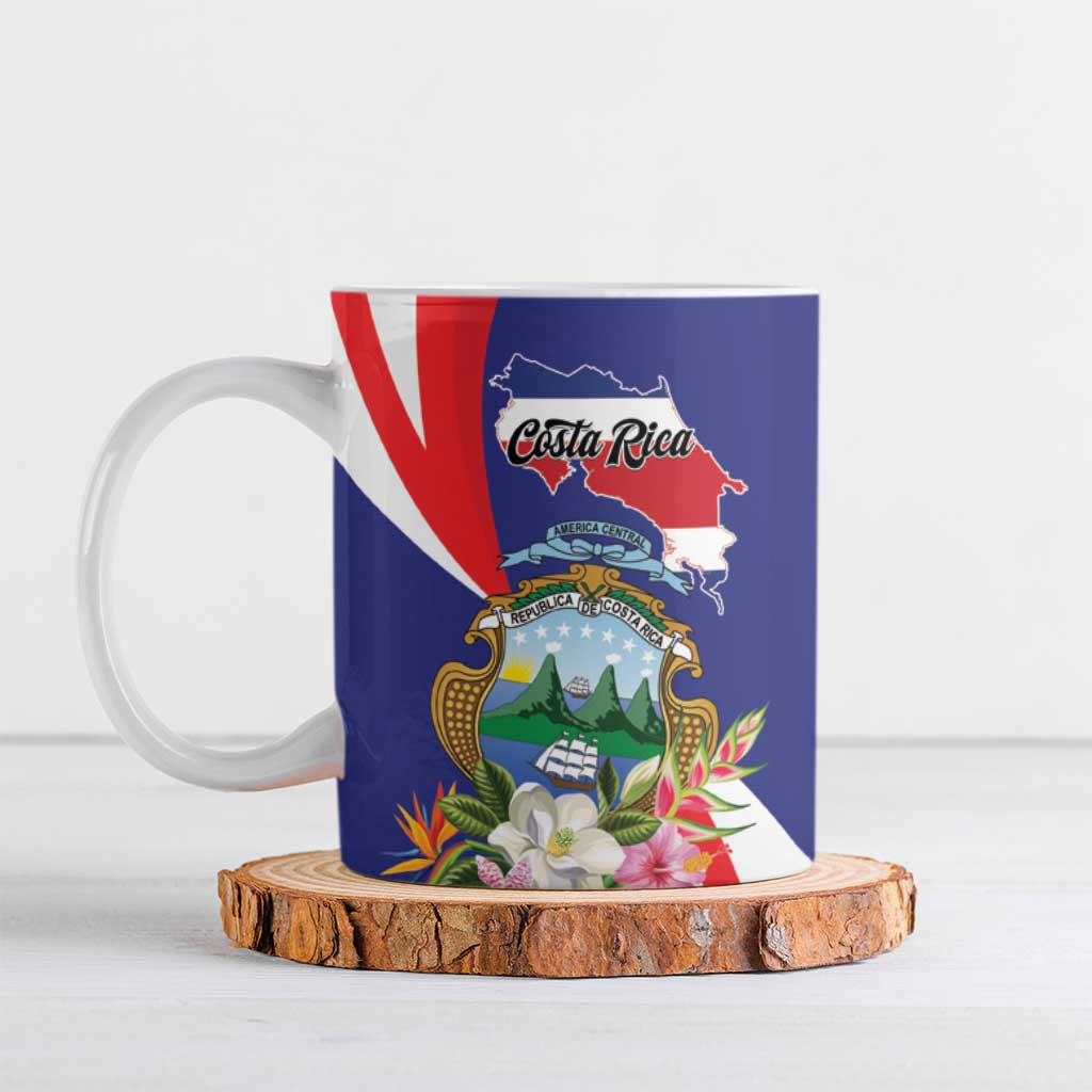 Personalized Costa Rica Pura Vida Tropical Ceramic Mug - Wonder Print Shop