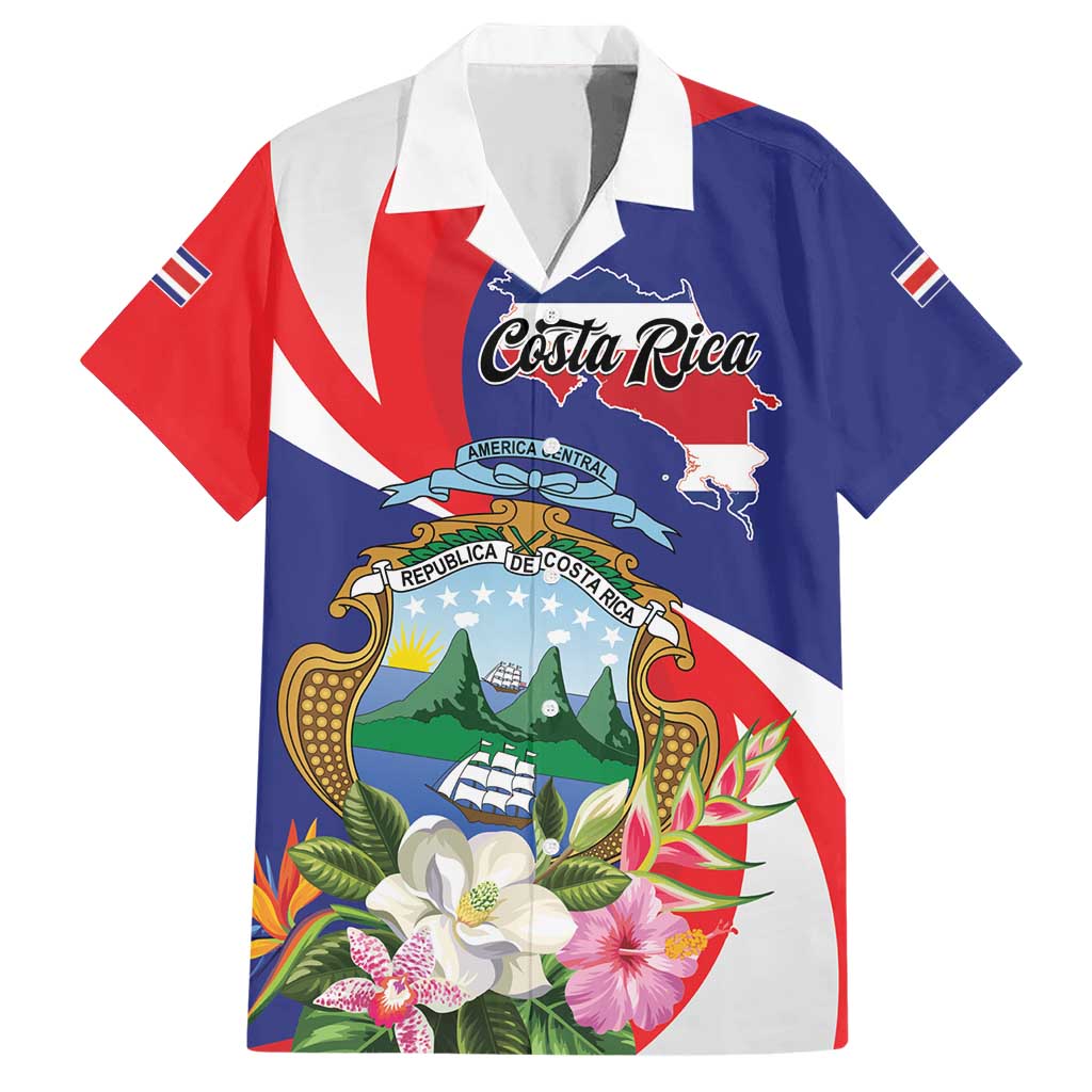 Personalized Costa Rica Pura Vida Tropical Family Matching Short Sleeve Bodycon Dress and Hawaiian Shirt - Wonder Print Shop