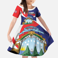 Personalized Costa Rica Pura Vida Tropical Family Matching Summer Maxi Dress and Hawaiian Shirt - Wonder Print Shop