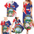 Personalized Costa Rica Pura Vida Tropical Family Matching Summer Maxi Dress and Hawaiian Shirt - Wonder Print Shop