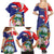 Personalized Costa Rica Pura Vida Tropical Family Matching Summer Maxi Dress and Hawaiian Shirt - Wonder Print Shop