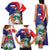 Personalized Costa Rica Pura Vida Tropical Family Matching Tank Maxi Dress and Hawaiian Shirt - Wonder Print Shop
