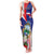 Personalized Costa Rica Pura Vida Tropical Family Matching Tank Maxi Dress and Hawaiian Shirt - Wonder Print Shop