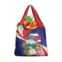 Costa Rica Pura Vida Tropical Grocery Bag - Wonder Print Shop