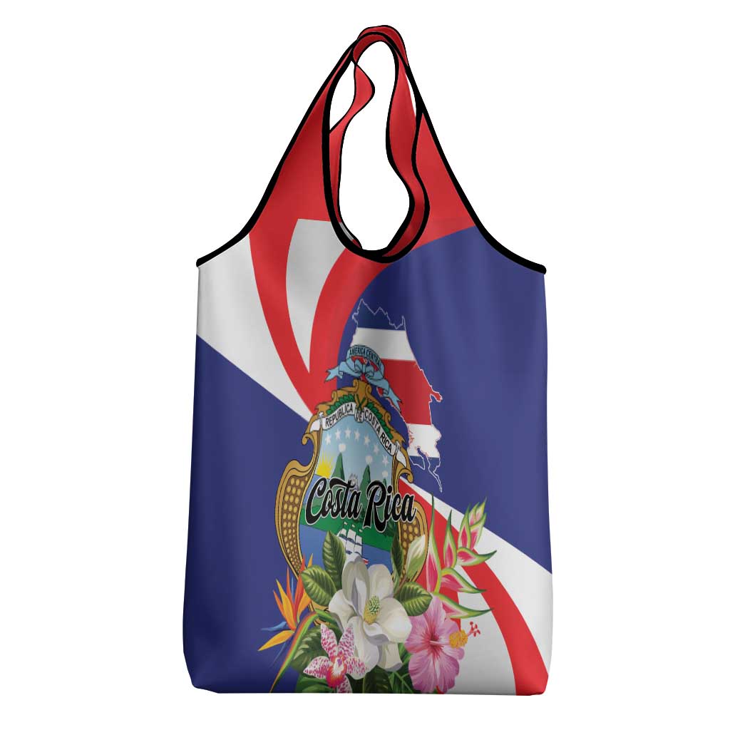 Costa Rica Pura Vida Tropical Grocery Bag - Wonder Print Shop