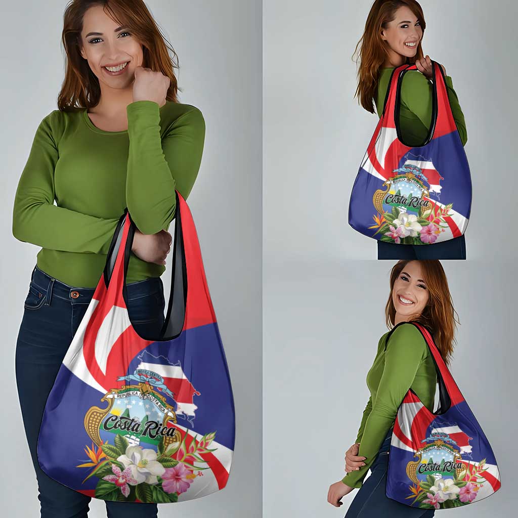 Costa Rica Pura Vida Tropical Grocery Bag - Wonder Print Shop