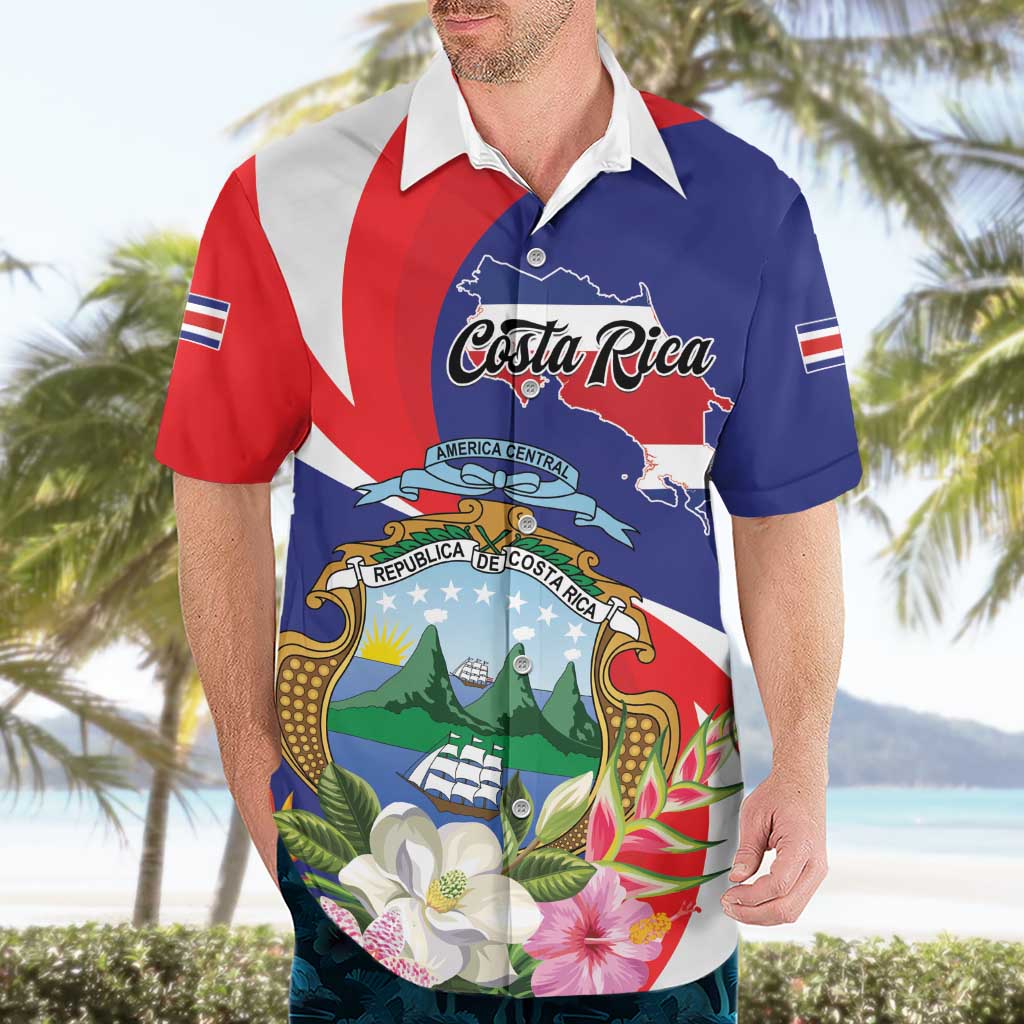 Personalized Costa Rica Pura Vida Tropical Hawaiian Shirt - Wonder Print Shop
