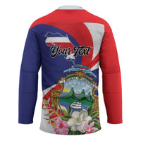 Personalized Costa Rica Pura Vida Tropical Hockey Jersey - Wonder Print Shop