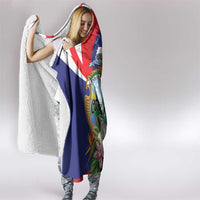 Costa Rica Pura Vida Tropical Hooded Blanket - Wonder Print Shop