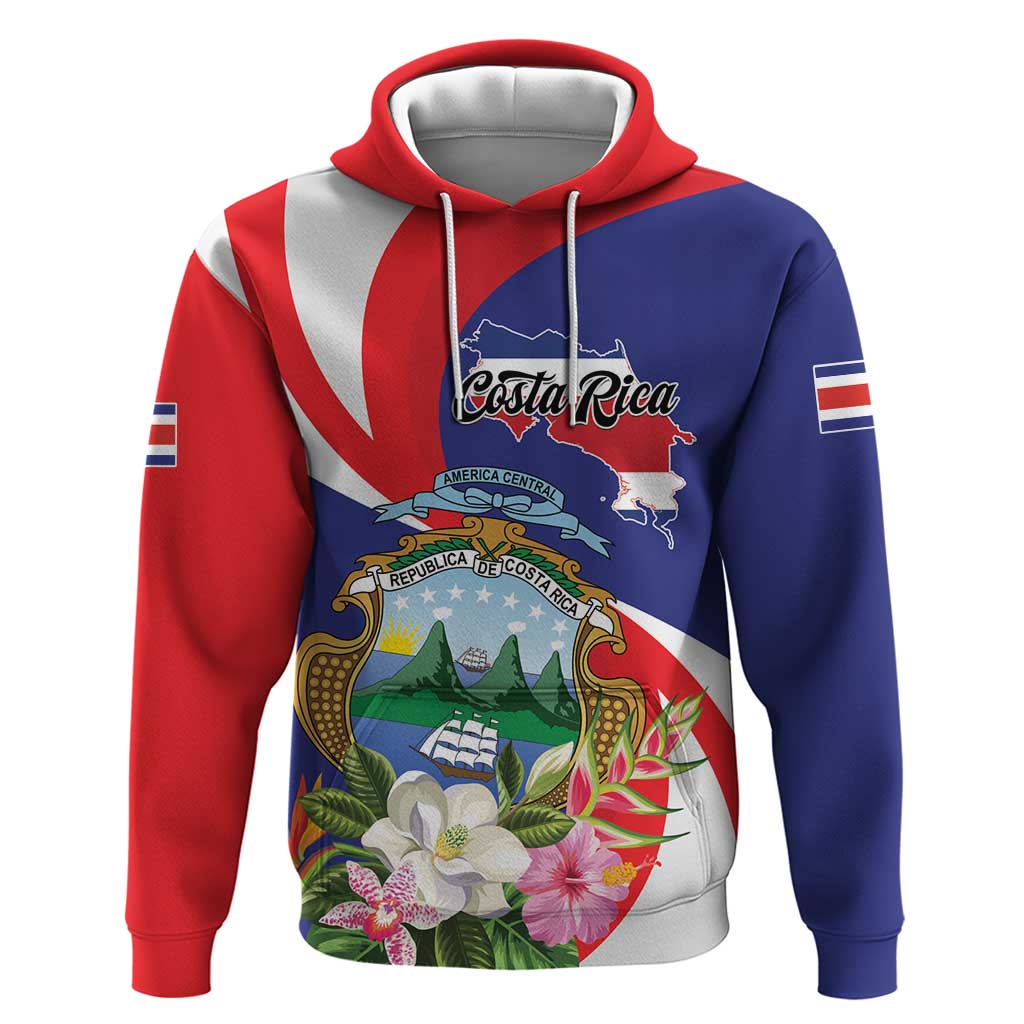 Personalized Costa Rica Pura Vida Tropical Hoodie - Wonder Print Shop