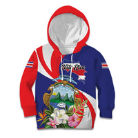 Personalized Costa Rica Pura Vida Tropical Kid Hoodie - Wonder Print Shop