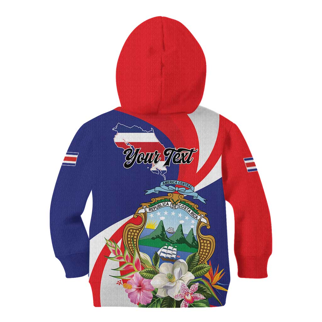 Personalized Costa Rica Pura Vida Tropical Kid Hoodie - Wonder Print Shop