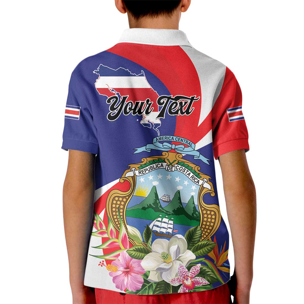 Personalized Costa Rica Pura Vida Tropical Kid Polo Shirt - Wonder Print Shop