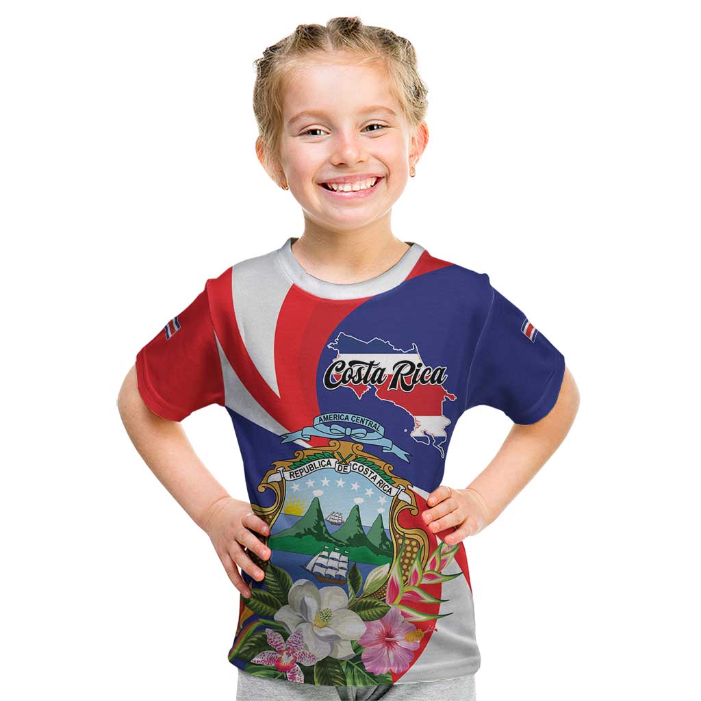 Personalized Costa Rica Pura Vida Tropical Kid T Shirt - Wonder Print Shop