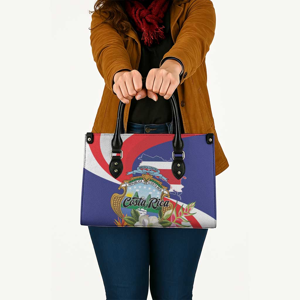 Costa Rica Pura Vida Tropical Leather Bag - Wonder Print Shop