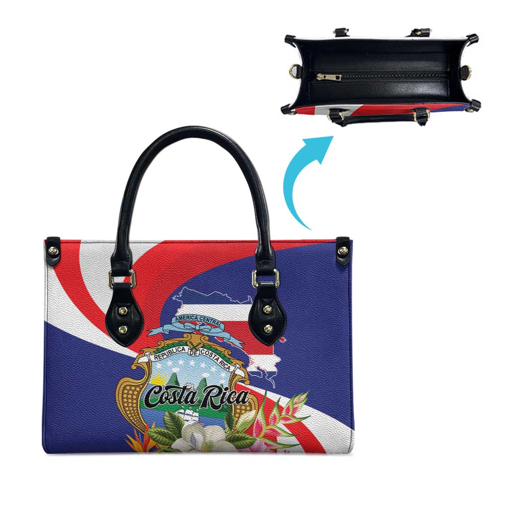 Costa Rica Pura Vida Tropical Leather Bag - Wonder Print Shop