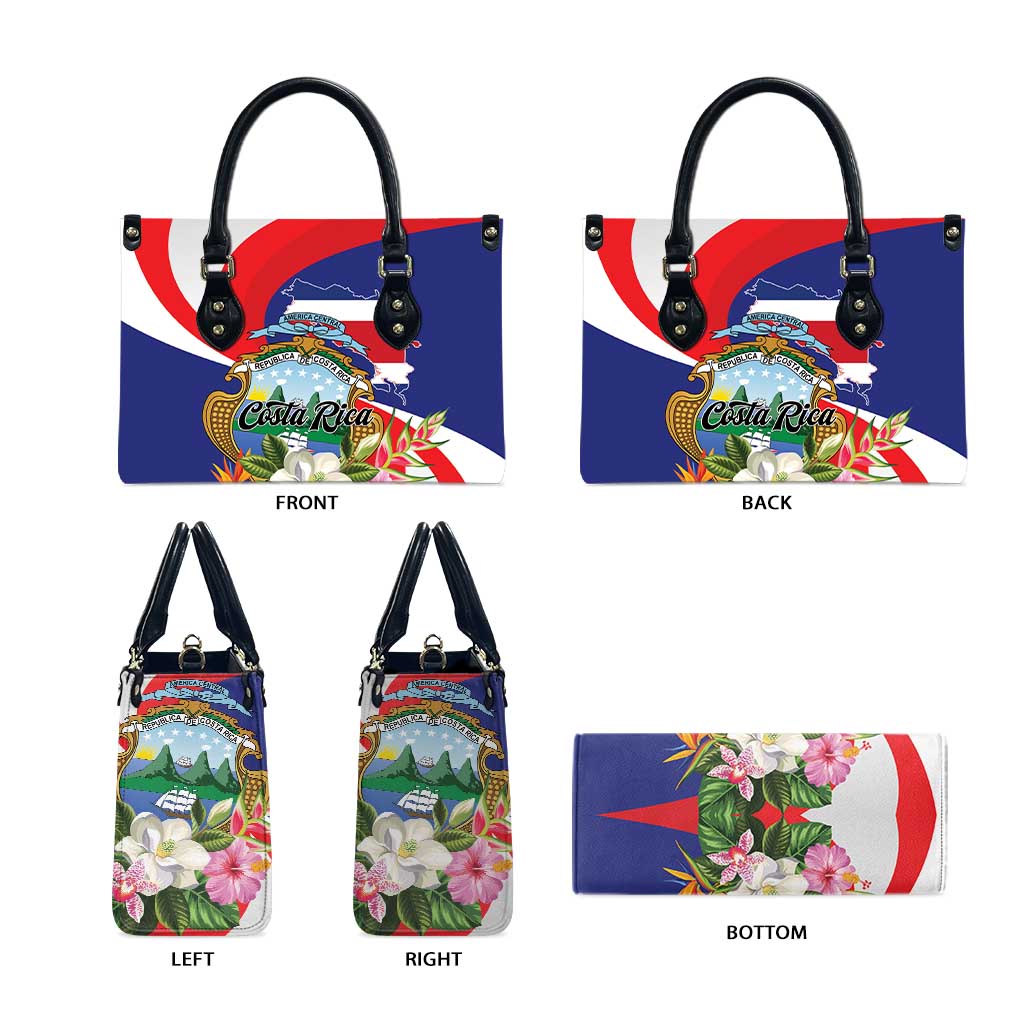 Costa Rica Pura Vida Tropical Leather Bag - Wonder Print Shop