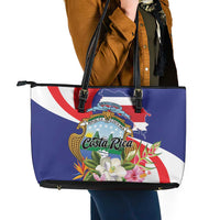 Costa Rica Pura Vida Tropical Leather Tote Bag - Wonder Print Shop
