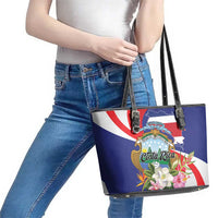 Costa Rica Pura Vida Tropical Leather Tote Bag - Wonder Print Shop