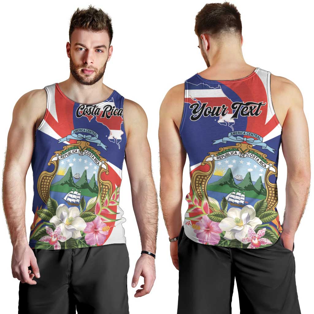 Personalized Costa Rica Pura Vida Tropical Men Tank Top - Wonder Print Shop