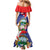 Personalized Costa Rica Pura Vida Tropical Mermaid Dress - Wonder Print Shop