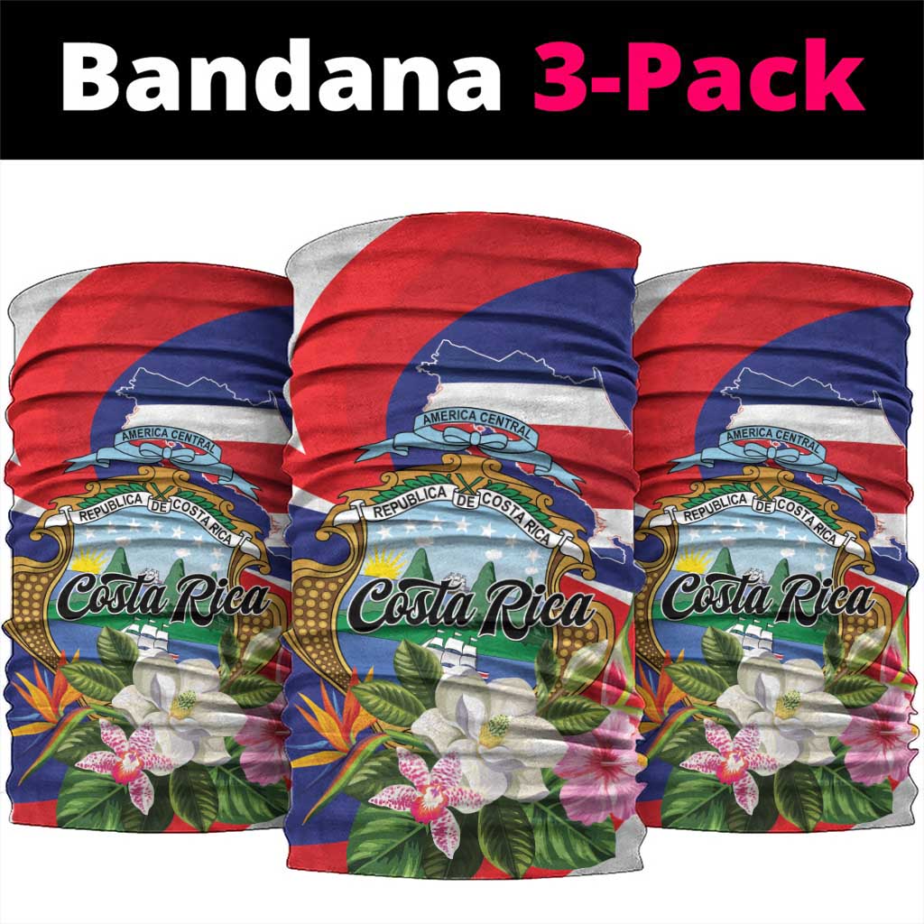 Costa Rica Pura Vida Tropical Neck Gaiter - Wonder Print Shop