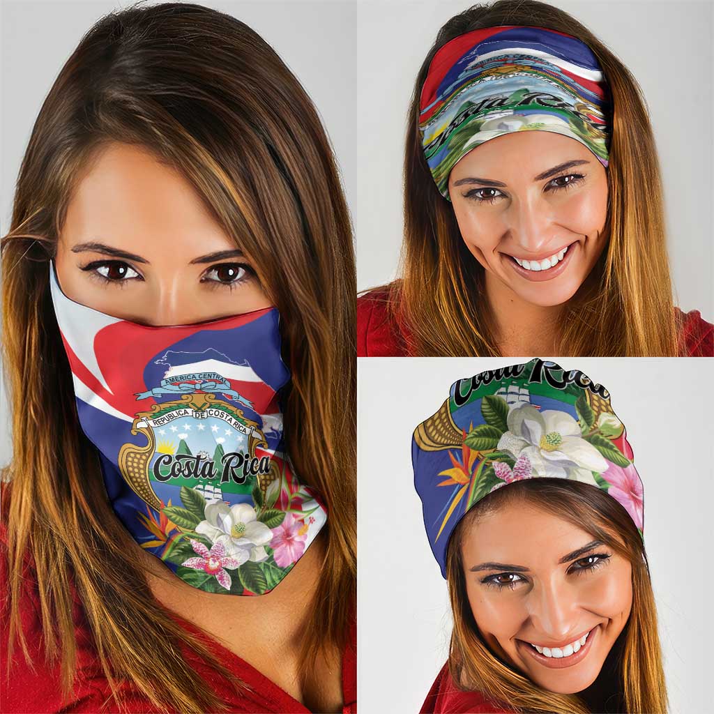 Costa Rica Pura Vida Tropical Neck Gaiter - Wonder Print Shop