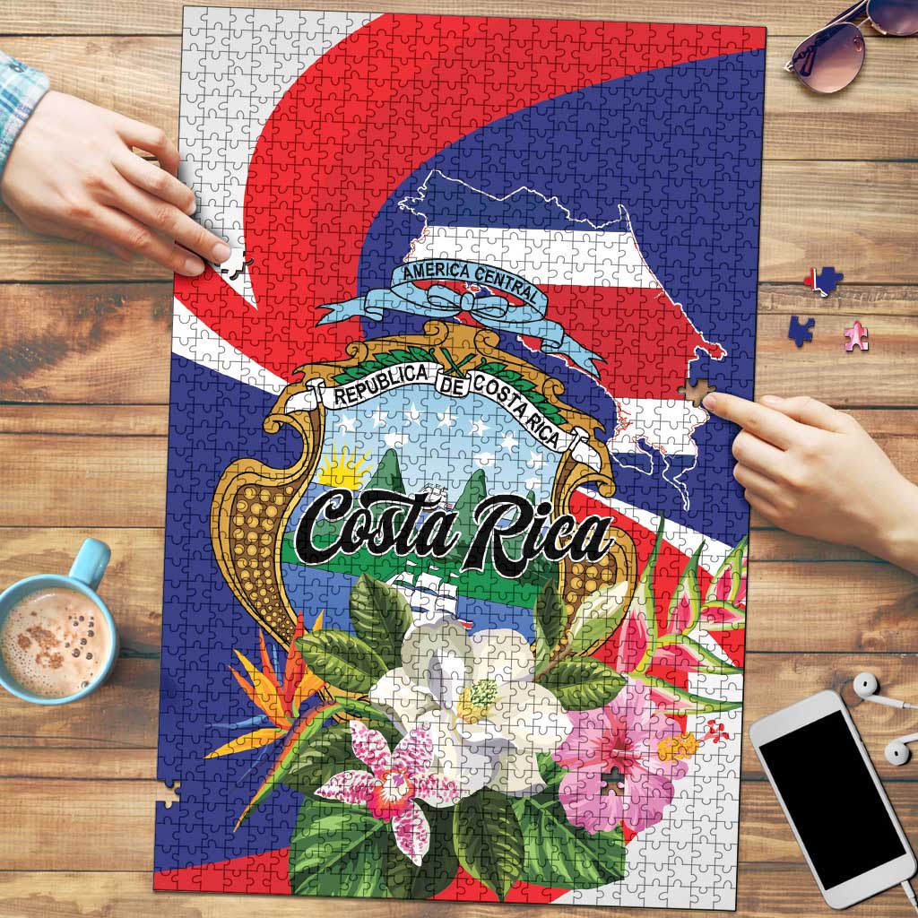 Costa Rica Pura Vida Tropical Puzzle - Wonder Print Shop
