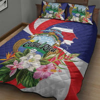 Costa Rica Pura Vida Tropical Quilt Bed Set - Wonder Print Shop