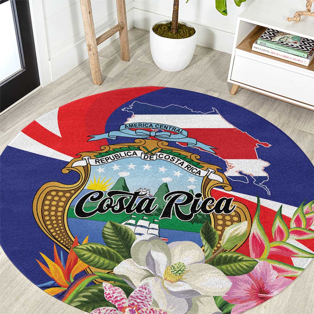 Costa Rica Pura Vida Tropical Round Carpet - Wonder Print Shop
