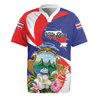 Personalized Costa Rica Pura Vida Tropical Rugby Jersey - Wonder Print Shop