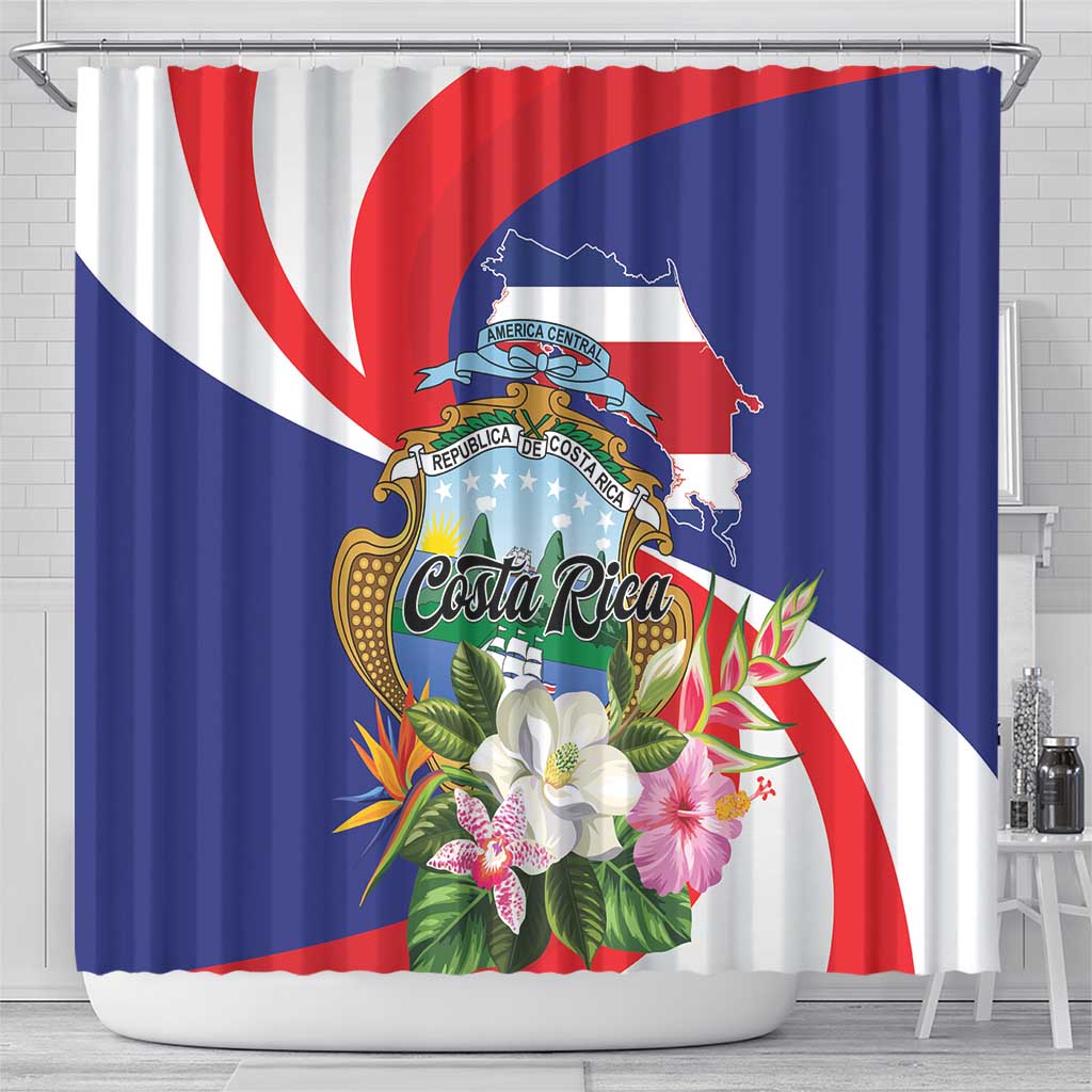 Costa Rica Pura Vida Tropical Shower Curtain - Wonder Print Shop