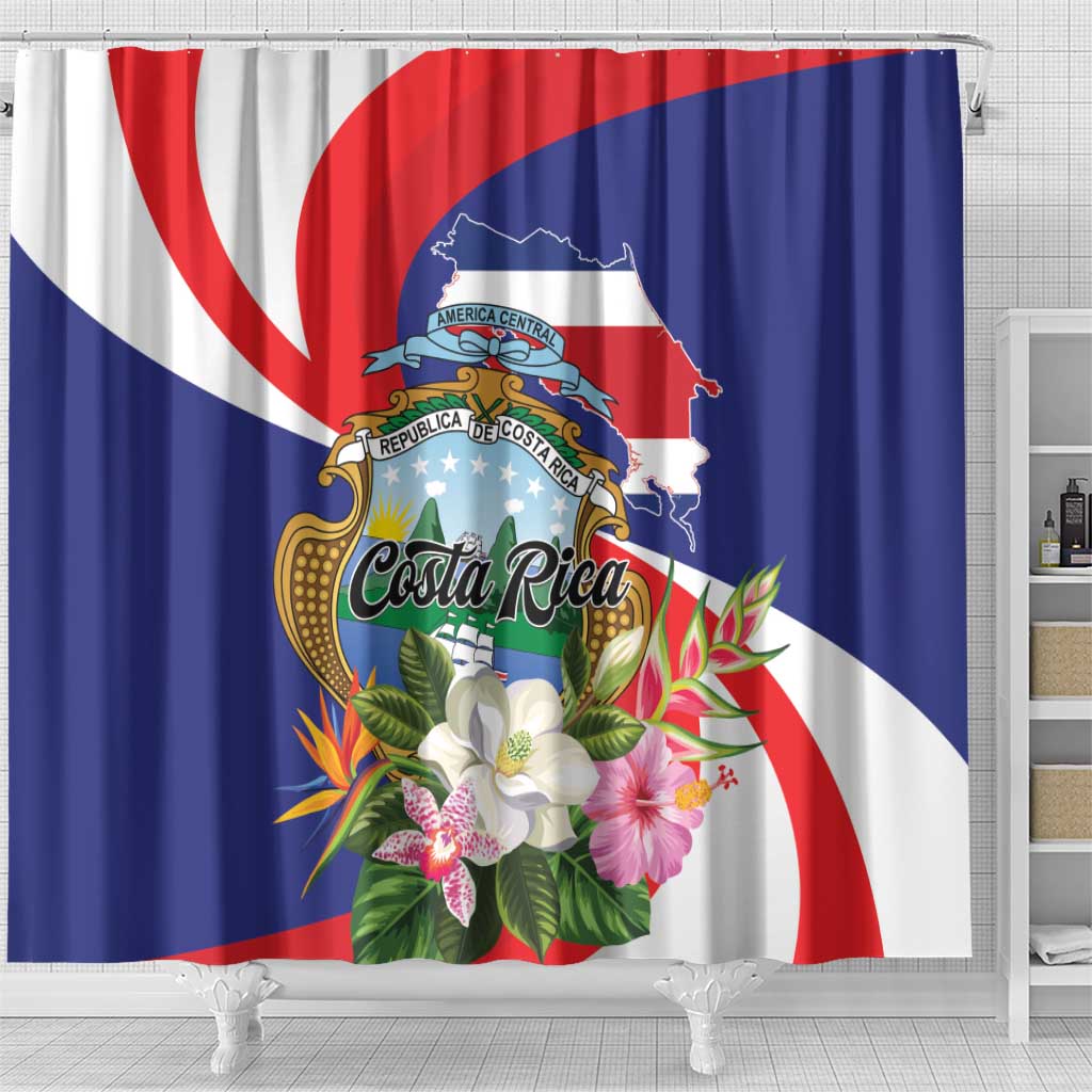 Costa Rica Pura Vida Tropical Shower Curtain - Wonder Print Shop