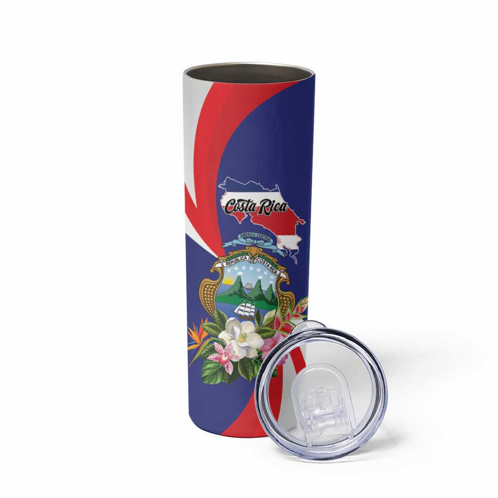 Personalized Costa Rica Pura Vida Tropical Skinny Tumbler - Wonder Print Shop
