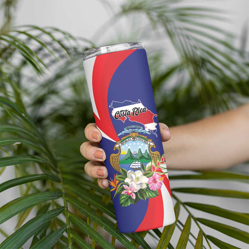 Personalized Costa Rica Pura Vida Tropical Skinny Tumbler - Wonder Print Shop