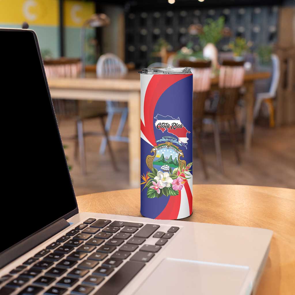 Personalized Costa Rica Pura Vida Tropical Skinny Tumbler - Wonder Print Shop