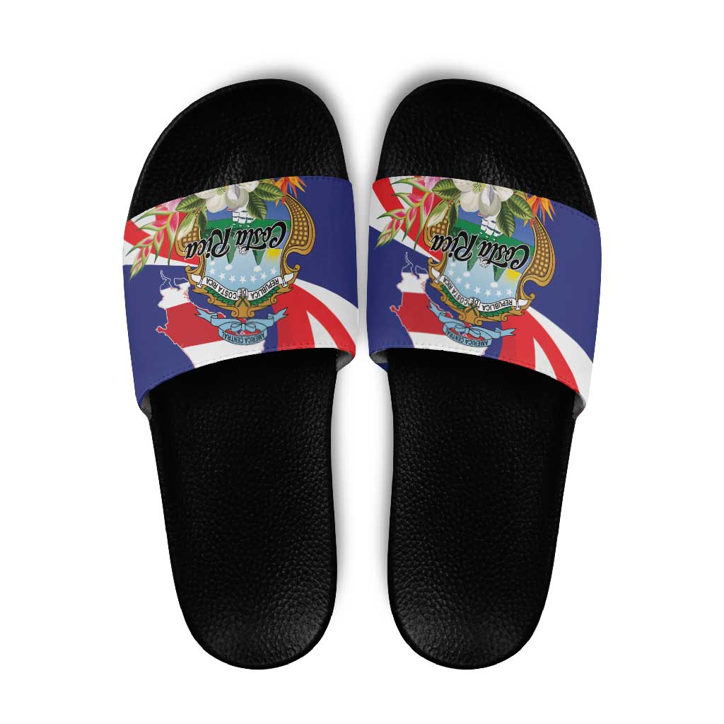 Costa Rica Pura Vida Tropical Slide Sandals - Wonder Print Shop