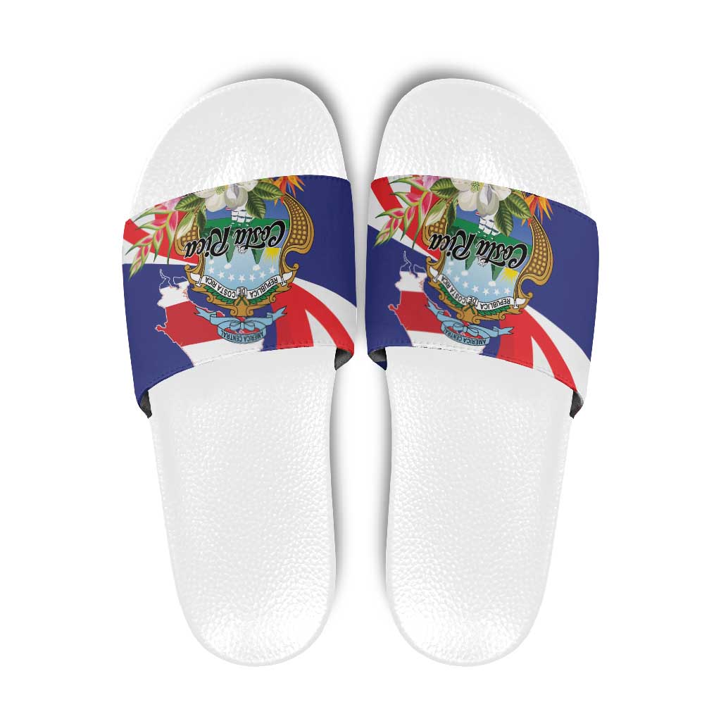 Costa Rica Pura Vida Tropical Slide Sandals - Wonder Print Shop