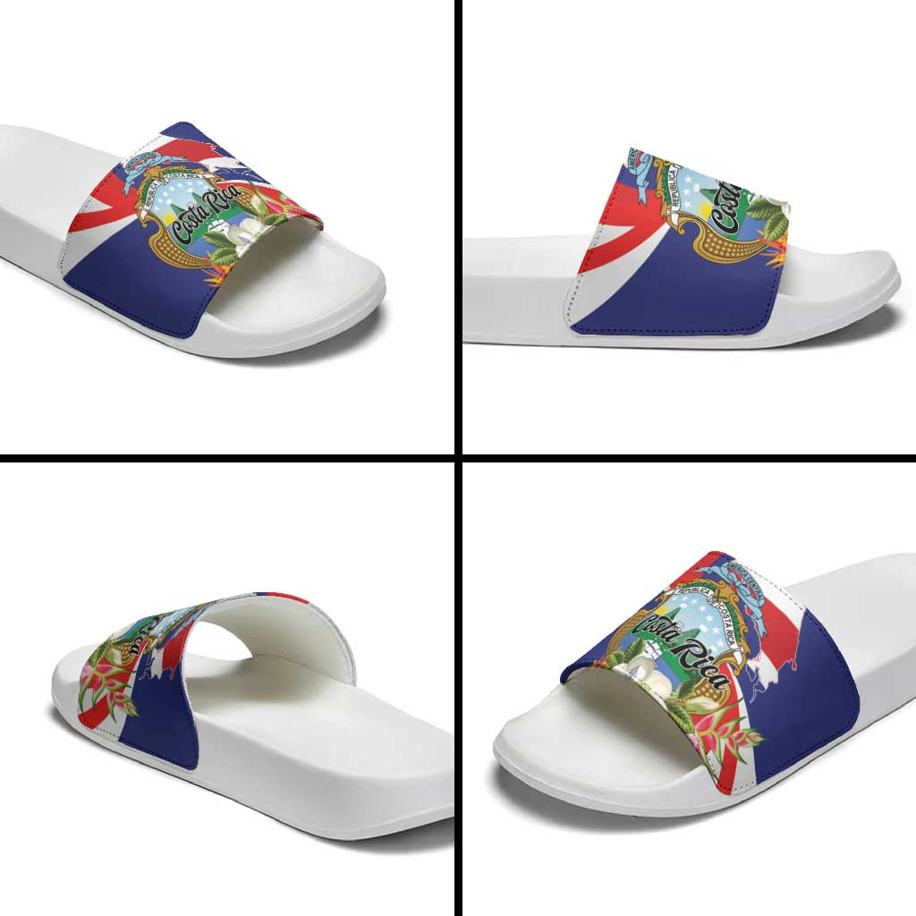 Costa Rica Pura Vida Tropical Slide Sandals - Wonder Print Shop