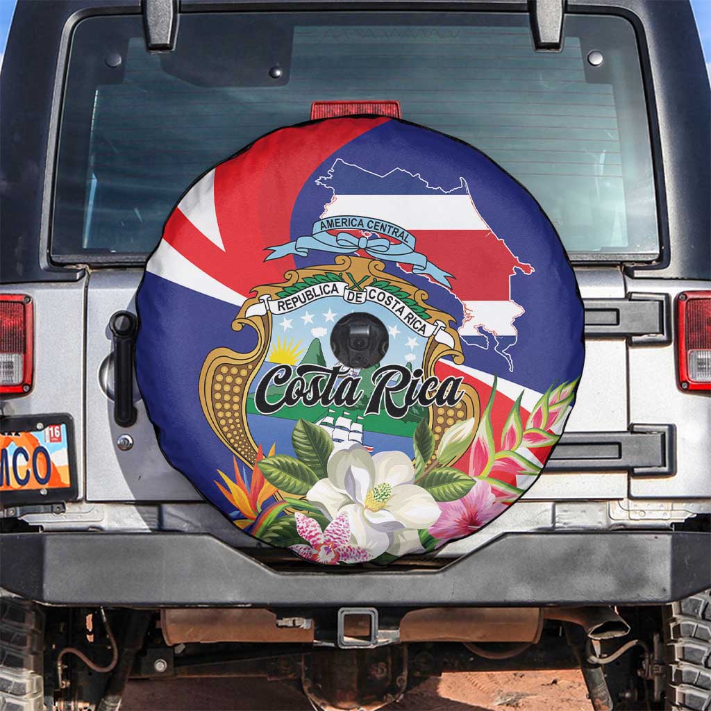 Costa Rica Pura Vida Tropical Spare Tire Cover - Wonder Print Shop