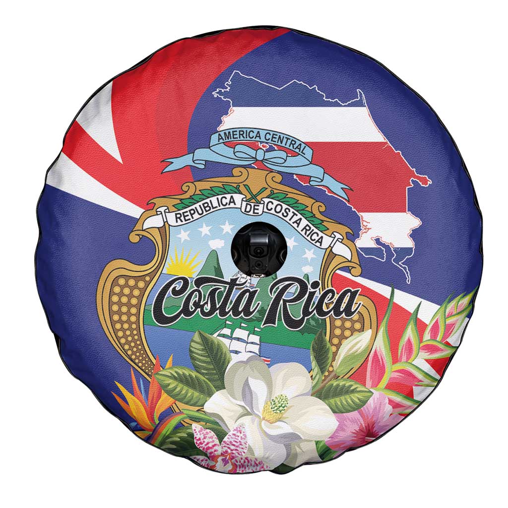 Costa Rica Pura Vida Tropical Spare Tire Cover - Wonder Print Shop